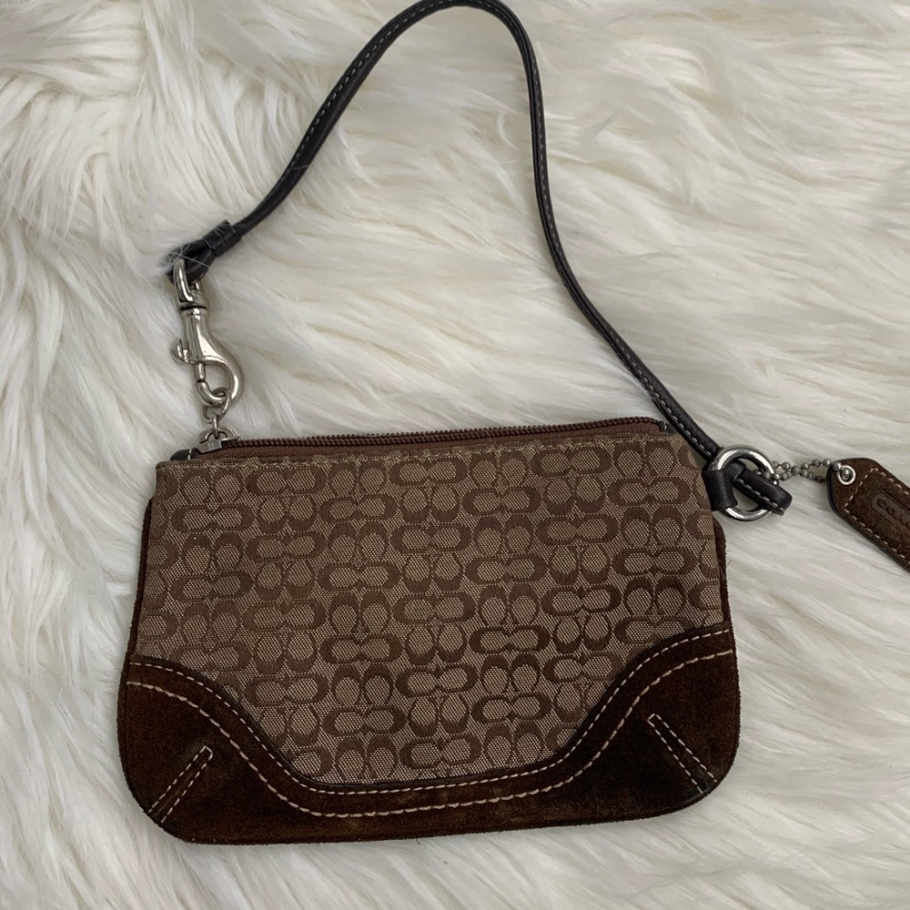 COACH Mini Wristlet